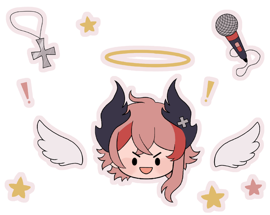 Tenshi Chibi Sticker Sheet